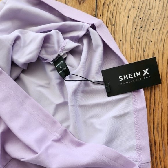 NWT Tassnim Colorblock Square Neck Dress - Picture 8 of 10